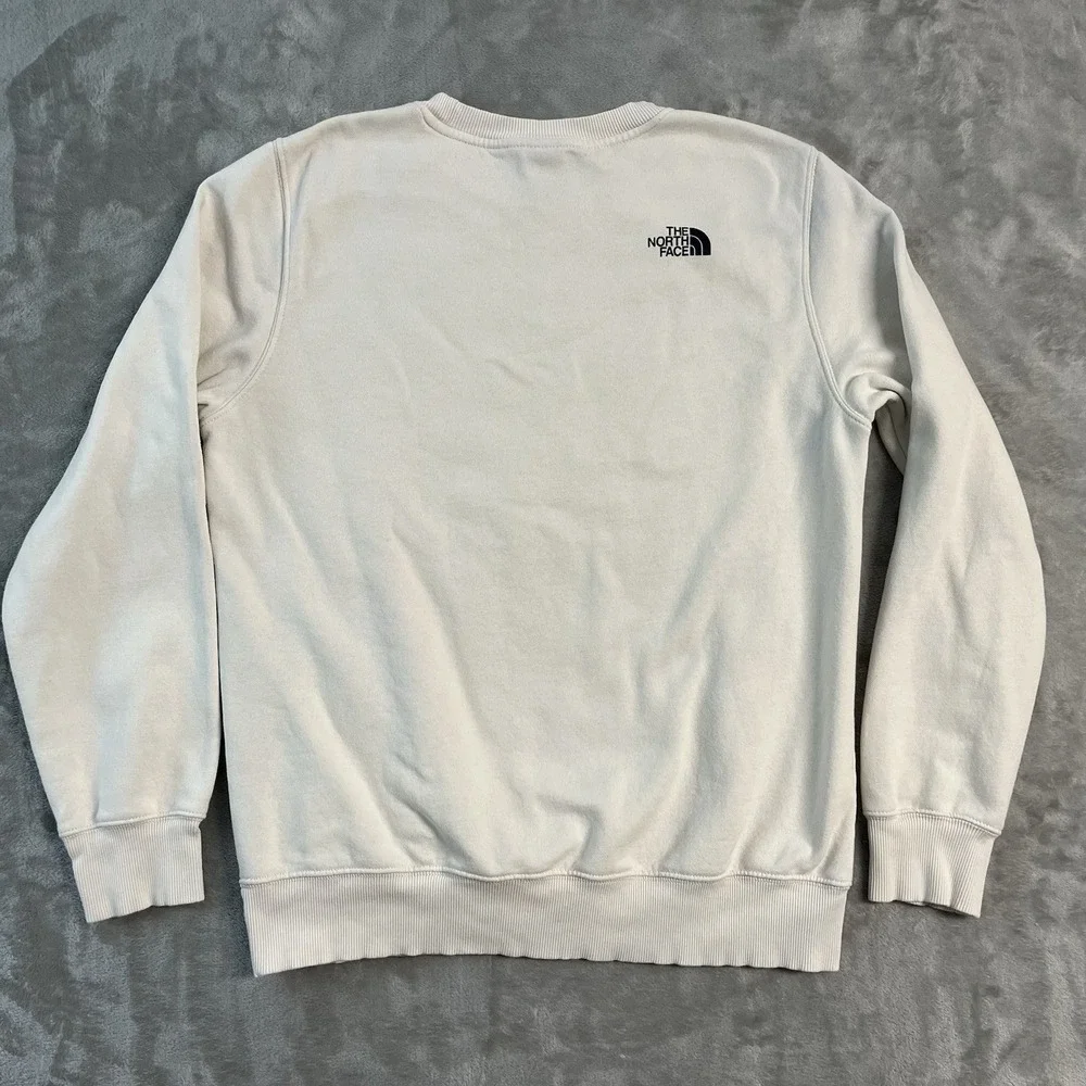 The North Face Graphic Crewneck Sweatshirt Desert Landscape Logo Mens M EUC